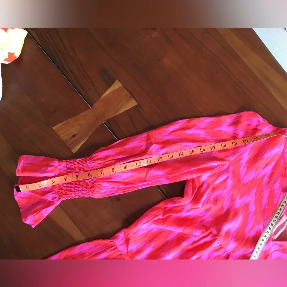 NWOT Tuckernuck Pomander Place pink Kenzo dress S - Picture 6 of 11